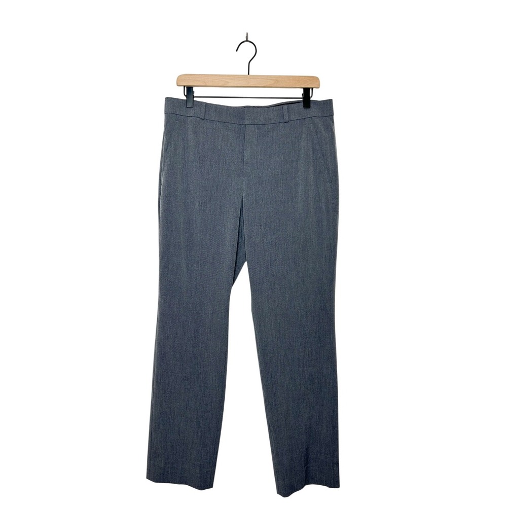 Banana Republic Womens Ryan Fit Neutral Grey Business Casual Trouser Pants
